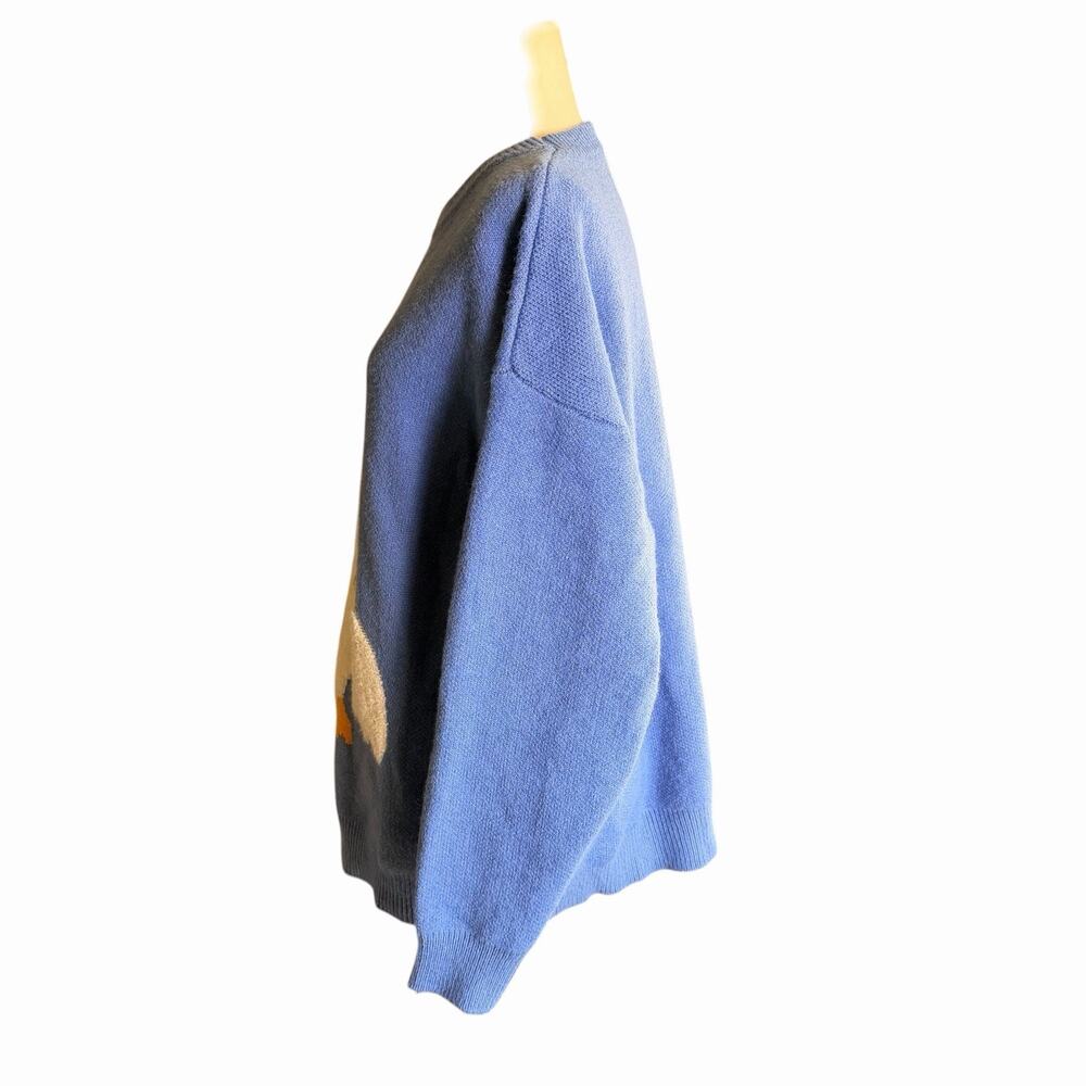 Aelfric EdenThe Wow Duck Sweater XL Cozy Loungewear Warm Fall Spring Comfy - Picture 3 of 12